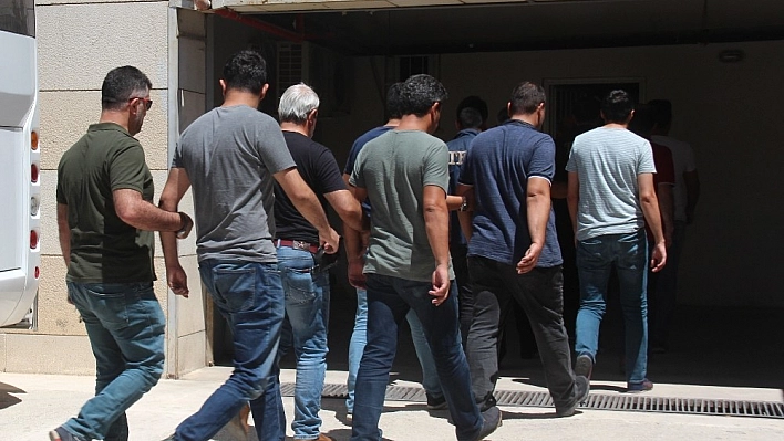 FETÖ operasyonunda 19 şüpheli adliyede 