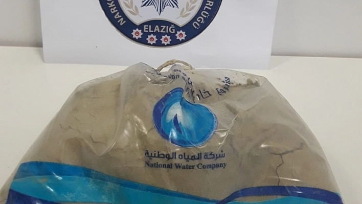 Elazığ'da 18 kilo esrar ele geçirildi, 3 şüpheli tutuklandı 
