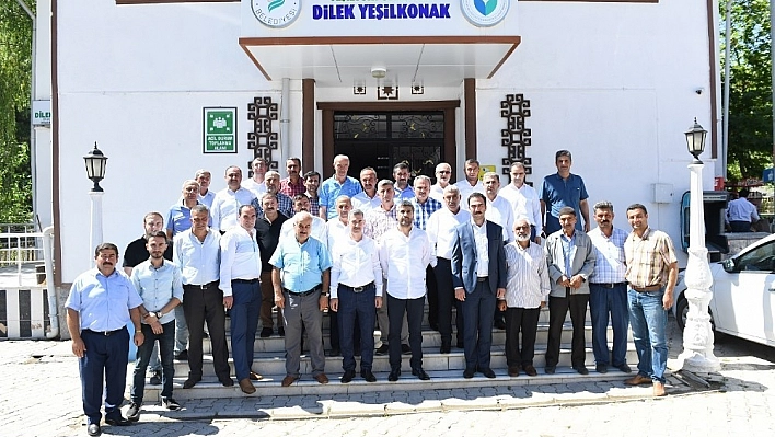 Çınar, Dilek mahalle esnafı ve vatandaşları dinledi 