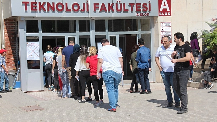 Elazığ'da KPSS heyecanı 
