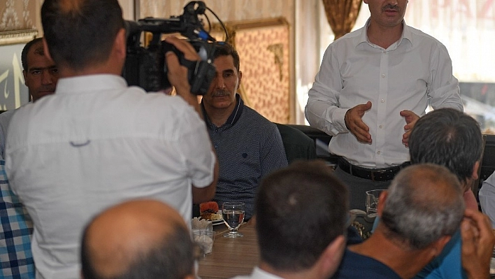 Başkan Çınar'dan Akpınar'a ziyaret 