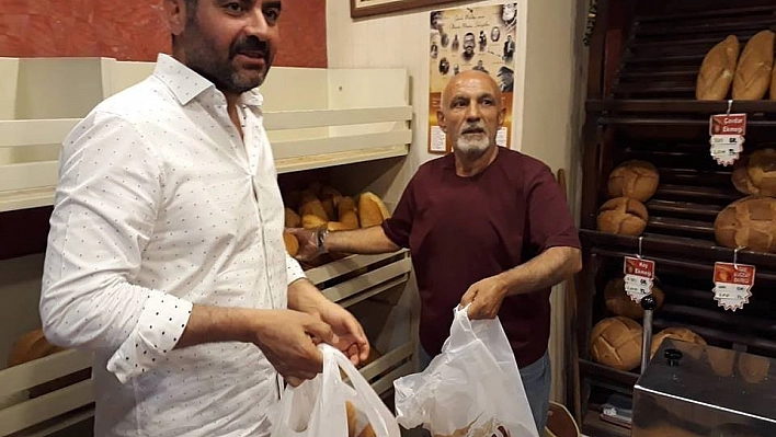 Malatya'da askıda ekmek kampanyası başladı 