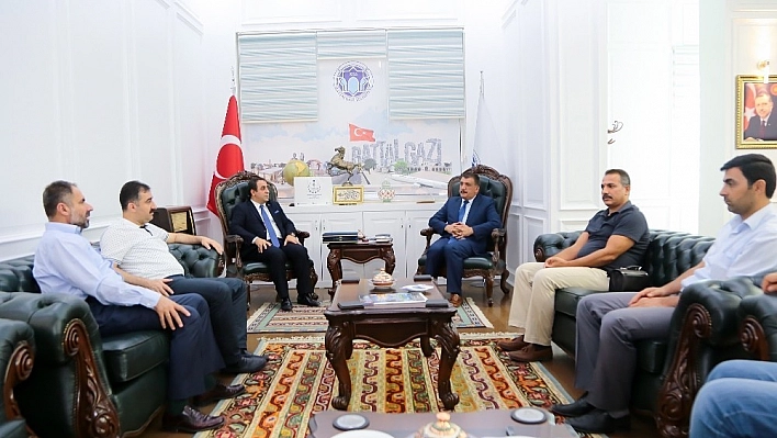 TÜMSİAD'tan Gürkan'a ziyaret 