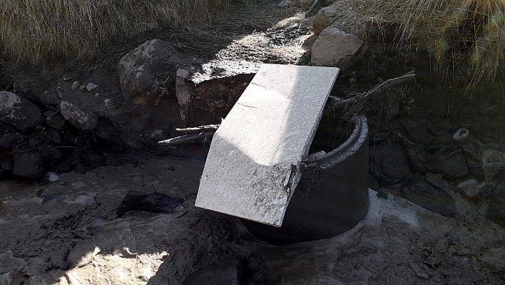 Hekimhan'da sağanak yağış etkili oldu 