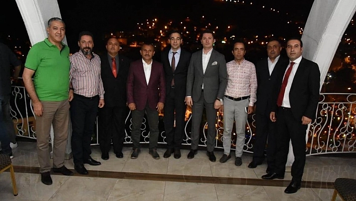Tunceli'de tayinleri çıkan hakim ve savcılar vedalaştı 