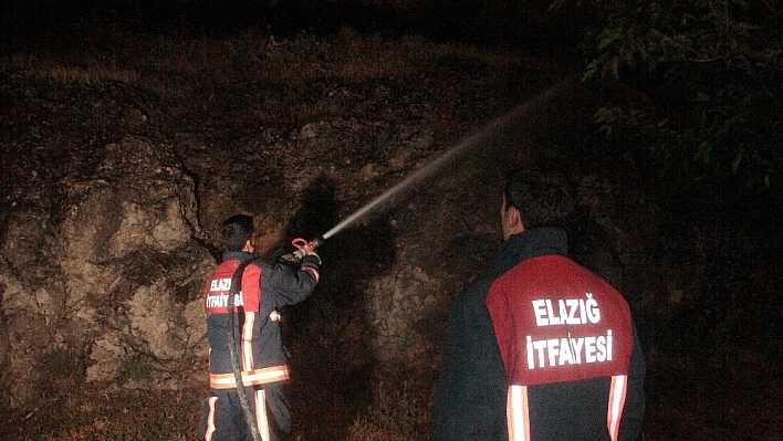 Havai fişekler yangına neden oldu 