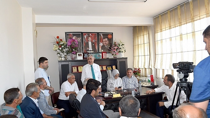 Başkan Polat ilçe ziyaretlerini sürdürüyor 