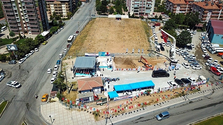 HES Santralinin temeli atıldı 
