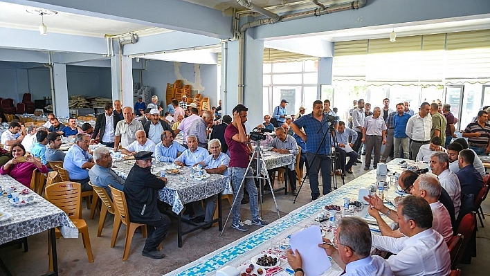 Büyükşehir heyetinden Kuluncak'a ziyaret 