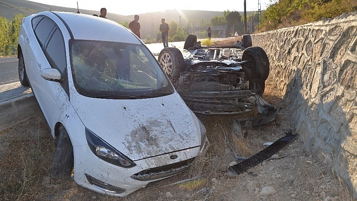 Darende'deki trafik kazasında 4 kişi yaralandı 