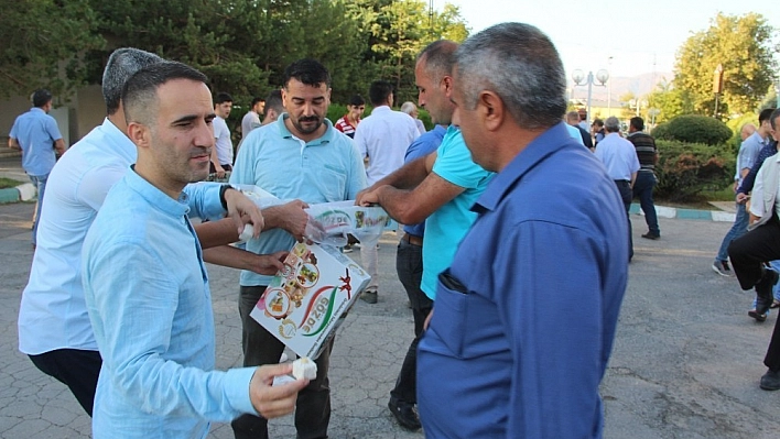 Malatya'da bayram namazı 