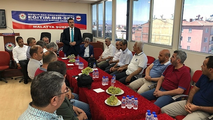 Tüfenkci'den Memur-Sen'e bayram ziyareti 