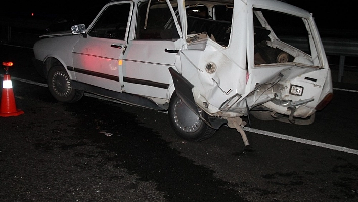 Elazığ'da trafik kazası:3 yaralı 