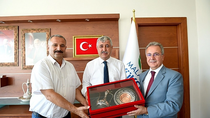 Başkan Polat Kuluncak heyetini kabul etti 