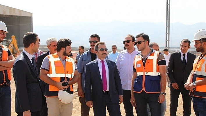 Vali Mantı, bin kişiye istihdam sağlayacak yatırım çalışmalarını inceledi 