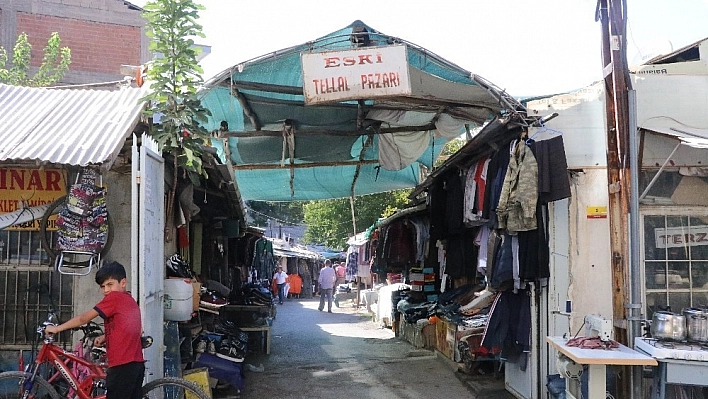 Yıllara meydan okuyan Tellal Pazarı yoksulların umudu 