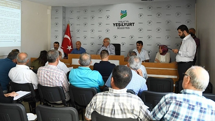 Yeşilyurt'ta meclis çalışmaları tamamlandı 