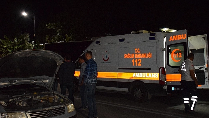 Silahla yaraladıkları kişiyi kaçırmaya çalışan şahıslar yakalandı 