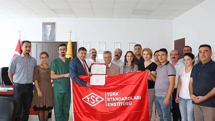 Diş Hekimliği Fakültesine TSE belgesi 