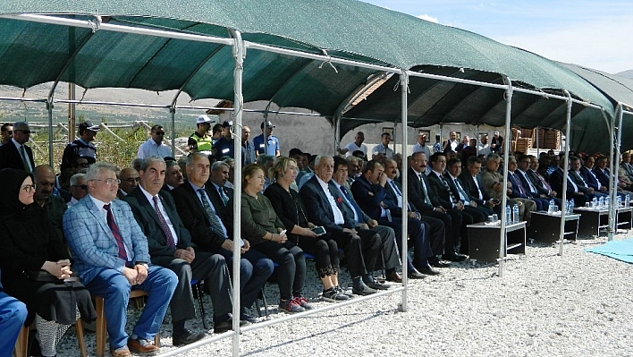 Doğanşehir'de kız yurdunun temeli atıldı 