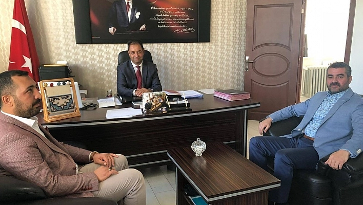 MHP'den ilçe milli eğitim müdürlüklerine ziyaret 