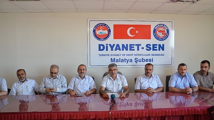 Cami imamının darp edilmesine tepki 