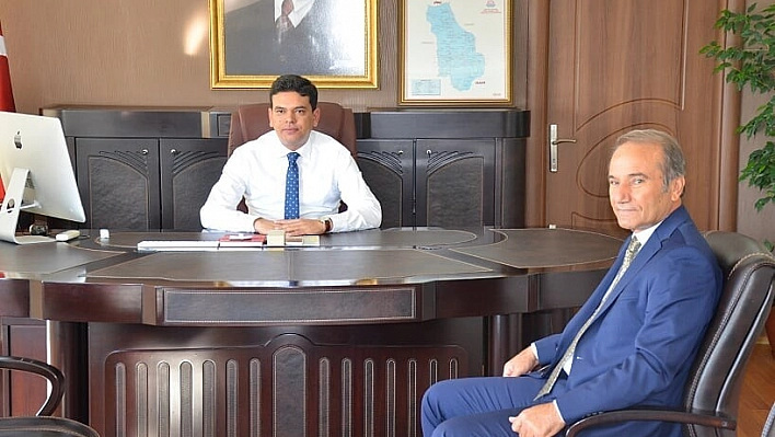 Başkan Kızıldaş'tan, Kaymakam'a hayırlı olsun ziyareti 