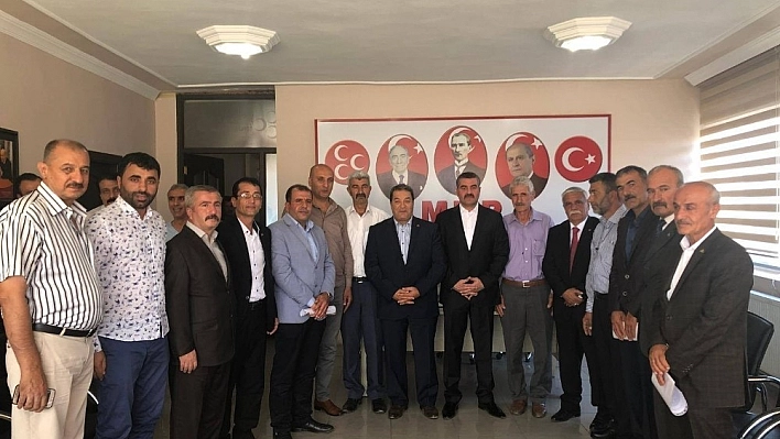 MHP'de 5 ilçeye yeni başkan atandı 