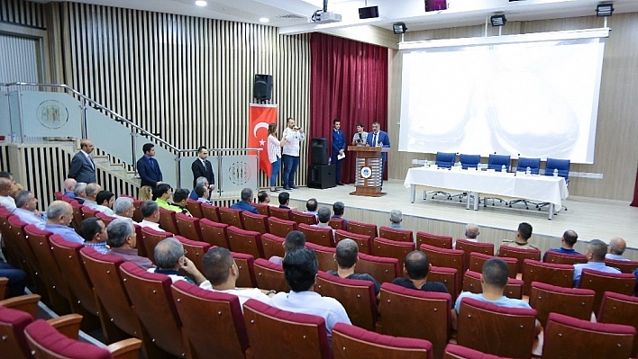 Başkan Gürkan, servis şoförleri ile bir araya geldi 