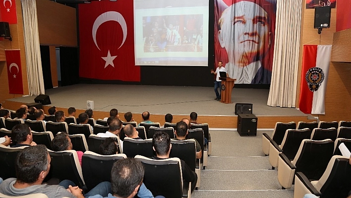 Özel güvenlik personellerine seminer