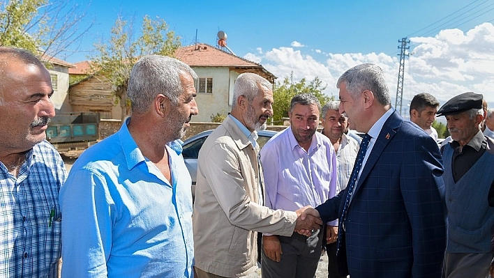 Polat'tan Eğin Mahallesine ziyaret 