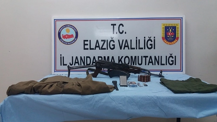 Elazığ'da 1 terörist sağ yakalandı 