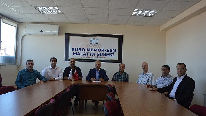 Sendika Başkan Şimşek memurların sıkıntılarına dikkat çekti 