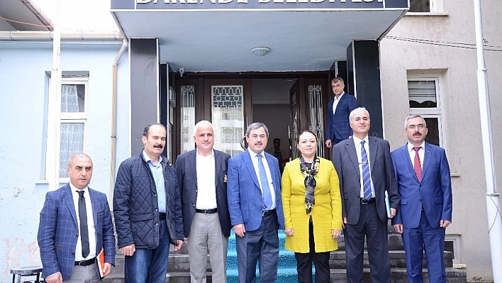 Rektör Karabulut, Darende'yi ziyaret etti 