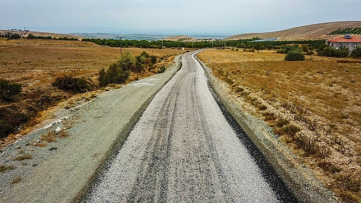 Bulgurlu, Göller, Karakaş Çiftliği yolu asfaltlandı 