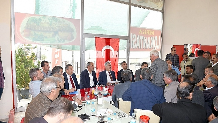 Başkan Polat esnaflarla bir araya geldi 