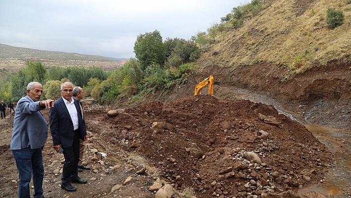 Bingöl Belediyesi isale hatlarını yeniliyor 
