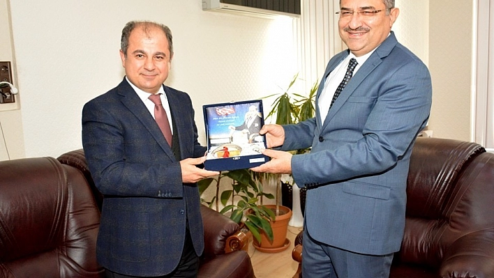 Vali Kaban'dan Baro Başkanı Han'a ziyaret 