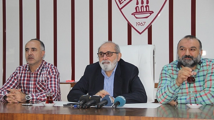 Elazığspor yönetimi veda etti