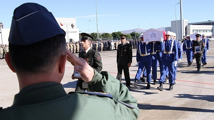 Tunceli şehitleri memleketlerine uğurlandı