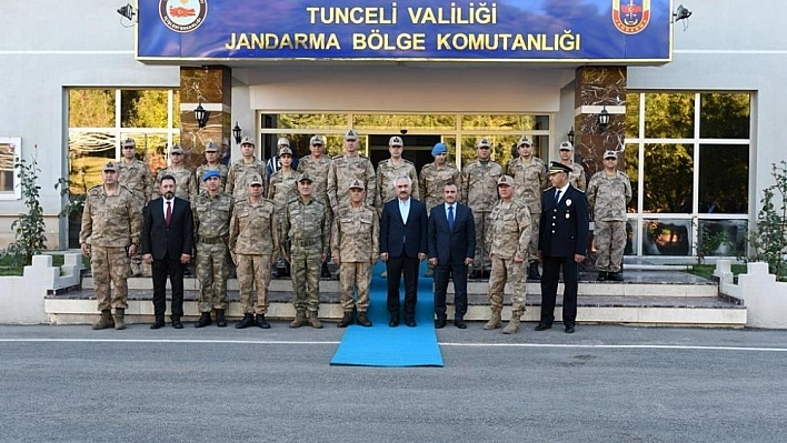 İçişleri Bakan Yardımcısı Ersoy ve Orgeneral Çetin 2 askerin şehit olduğu bölgeye gitti 
