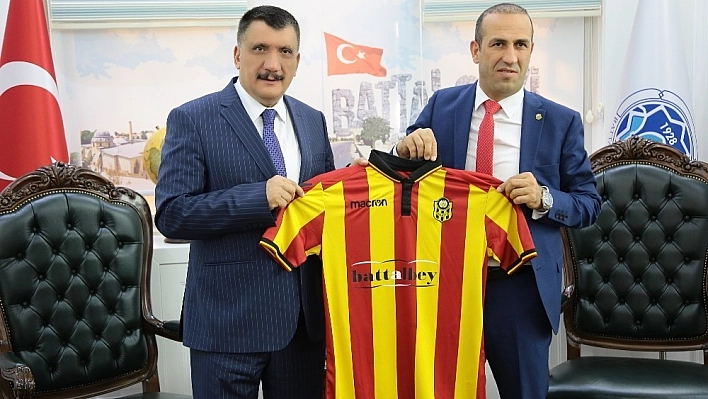 Yeni Malatyaspor Başkanı Gevrek'ten Gürkan'a ziyaret 