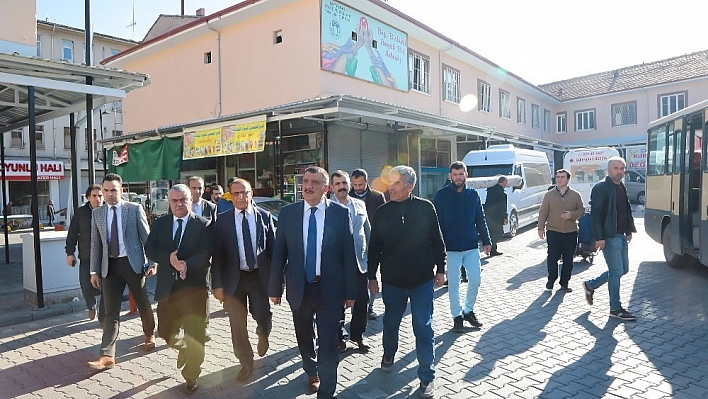 Malatya sokaklarında dış cephe düzenleme çalışmaları 