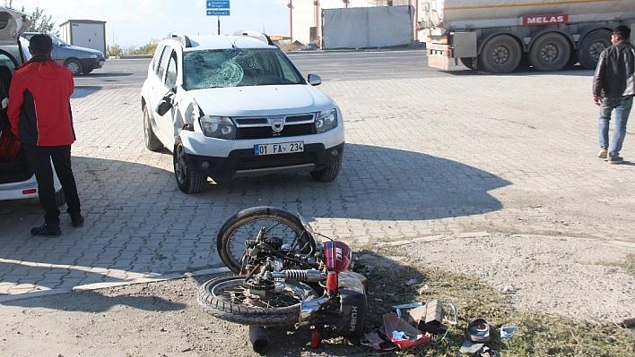 Elazığ'da trafik kazası: 2 yaralı 