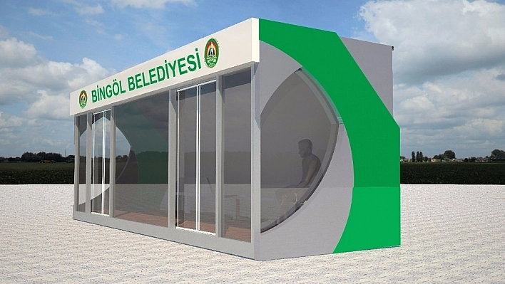 Bingöl Belediyesi, 4 noktaya klimalı durak kuracak 