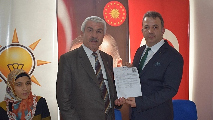 İskenderoğlu, Akçadağ'da AK Parti'den aday adayı oldu 