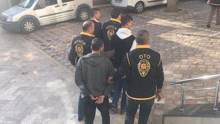 Malatya'da 3 hırsızlık zanlısı tutuklandı 