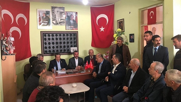 Milletvekili Fendoğlu'ndan iki ilçeye ziyaret 