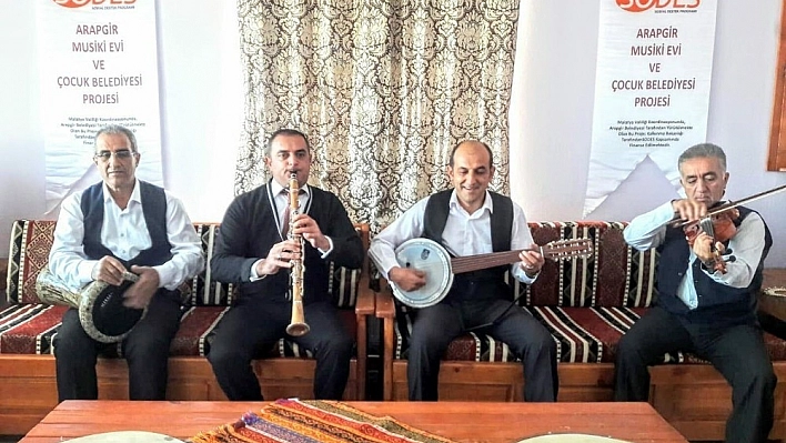 Musiki nağmeleri Arapgir'de hayat buluyor 