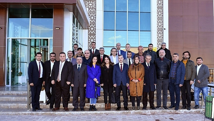Basın mensupları Yeşilyurt'taki yatırımları gezdi 